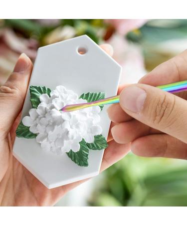 12 Pack Stainless Steel Wax Carving Tools - 4.75 Inch Spoon Sculpting Tool Set (Silver, Rainbow, Gold) | Durable and Versatile - Buy Online on GoSupps.com