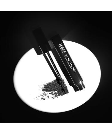 Korff Iconic Volume Mascara Extreme Volume Effect with Bamboo Fibres Intense Black and Perfect Definition Enriched with Hyaluronic Acid Vitamin E and Panthenol 10 ml - Buy Online on GoSupps.com