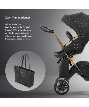 Stokke Xplory X Wrap Pocket - Versatile Shoulder Bag & Backpack UPF 50+ Water-Repellent Easy to Clean - Shop Now! - Buy Online on GoSupps.com