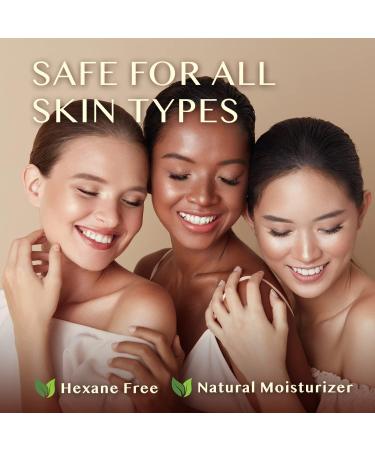 Organic Cold Pressed Castor Oil 60ml - USDA Certified for Hair Growth - Includes Brushes and Applicator Kit - Buy Online on GoSupps.com