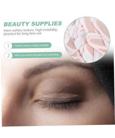 NOLITOY 200 Pairs Tapes Sticker Side Breathable Eyelid Lace Single Strip Natural Instant Makeup Strips 2.8x1.2cm Assorted Color - Buy Online on GoSupps.com