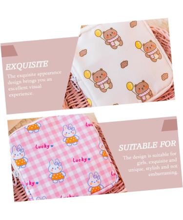 Healeved 8-Pack Tampon Holder & Period Pouch - Compact Menstruation Storage Bag for Women & Girls - Hygiene Pocket Organizer - Buy Online on GoSupps.com