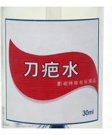 Liquid Scar Makeup - 30ml Safe Realistic Body Paint Cosplay | Realistic Scar Cosplay Makeup | For Escape Room Horror Theme Party Short Theatrical Performance - Buy Online on GoSupps.com