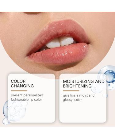 homomdy Color Changing Lipstick with Gold Foil Transfer Resistant Long Lasting Moisturizing Lipstick for Dry Cracked Lips Moisturizing Shiny Lip Balm for Women 1pcs - Buy Online on GoSupps.com