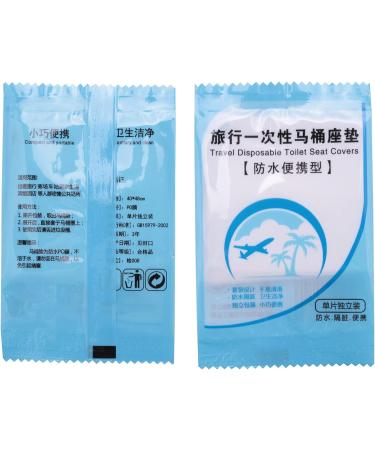 Lizusidtsy 150 Pcs Portable Disposable Toilet Seat Cover Travel Bathroom Toilet Paper Pad Bathroom Accessories - Buy Online on GoSupps.com