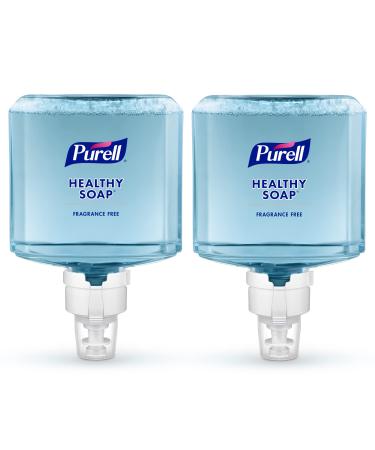 PURELL Brand HEALTHY SOAP Gentle and Free Foam Fragrance Free 1200 mL Refill for PURELL ES8 Automatic Soap Dispenser (Pack of 2) - 7772-02 - Manufactured by GOJO Inc.