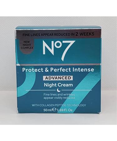 Boots No7 Protect & Perfect Night Cream 50ml(1.6 fl oz.) 1.6 Fl Oz (Pack of 1)