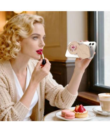 Lip Gloss Holder | Flexible Device with Mirror Lipstick Cases for Smartphones for Travel Family Women Daughters Mothers Girlfriends Wife Yellow Refer to description - Buy Online on GoSupps.com
