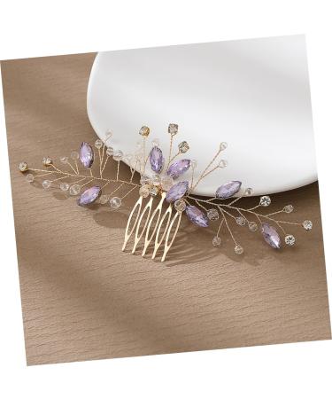 Ipetboom prom hair accessories wedding hair accessories for brides moon hair pin hair comb clips accessories prom vintage comb Hair piece rhinestones bride Hair up wedding - Buy Online on GoSupps.com