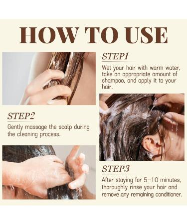 Shampooing naturel au gingembre avec huile de noix de coco pour la croissance et la r paration des cheveux renforce les cheveux ab m s contr le des frisottis renforce l'hydratation et les - Buy Online on GoSupps.com