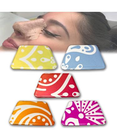 Aluminum Nasal Splints External Nose Support Protector for Rhinoplasty Septoplasty Sur-Gery Nose Brace Fracture ENT Orthopedic Immobilization Random Pattern 5Pcs (S) 5 Count (Pack of 1)