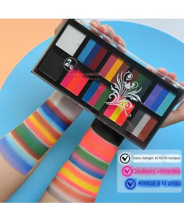  Paodduk Body Paint For Pigment Powder Paint Safe Water Based Face Paint Washable Body Paint 26 Colors Pigment Powder Face Paint Kit - Buy Online on GoSupps.com