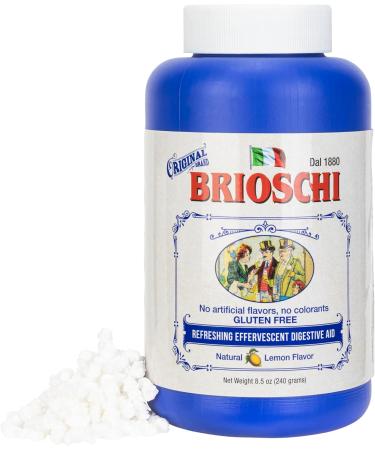 Brioschi - Original Lemon Flavored Effervescent 8.5 oz. (Pack of 6) - Buy Online on GoSupps.com