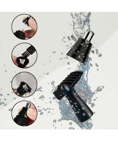 Rechargeable Ear and Nose Hair Trimmer for Men & Women - Dual Edge Blades for Painless Cutting Perfect for Eyebrows & Facial Hair - Buy Online on GoSupps.com