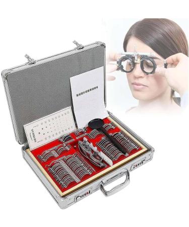 104 Pcs Optical Trial Lens Set with Measuring Glasses Test Frame Optometry Lens Optometry Frame Set for Precision Testing and Measurement - Buy Online on GoSupps.com
