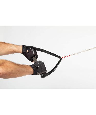 NeoSport 1.5mm 3/4 Fingerless Neoprene Gloves - Unisex Design for Biking and Sailing - Black, X-Large - Buy Online on GoSupps.com