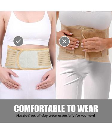 Buy Gopaw Lumbar Spine Turmalin Self-Heating Back Support Belt - Pain Relief with Magnetic Field Therapy (Beige S) - International Shipping Available - Buy Online on GoSupps.com