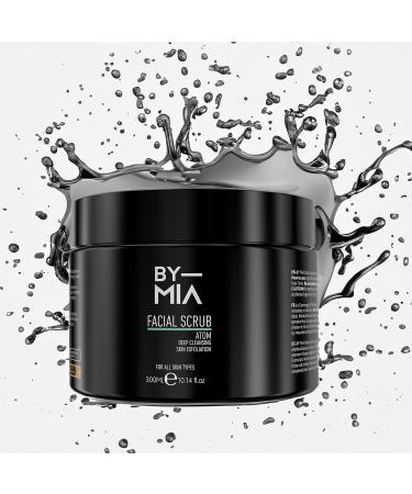 BY MIA Facial & Body Scrub Atom 300ml | Avocado Citrus & Vanilla Fragrance | Deep Cleansing & Skin Exfoliation | Moisturizing Effect for All Skin Types | Non-drying Formula | Skin Renewal - Buy Online on GoSupps.com