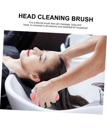 Buy Kombiuda Silicone Shampoo Brush - Deep Cleaning Massage Tool for Hair & Body - Multi-Cleaning Pink Brush for Kids & Adults - Ideal for Bathing & Haircare - Buy Online on GoSupps.com