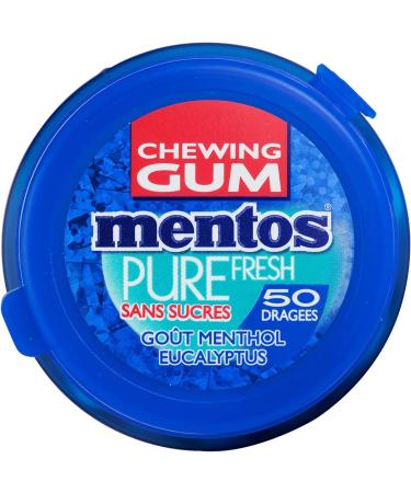 Mentos Gum Pure Fresh Menthol Eucalyptus - Pack of 4 Boxes - Buy Online on GoSupps.com