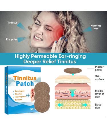50Pcs Natural Herbal Tinnitus Relief Patches - Effective Hearing Improvement & Comfort - Buy Online on GoSupps.com