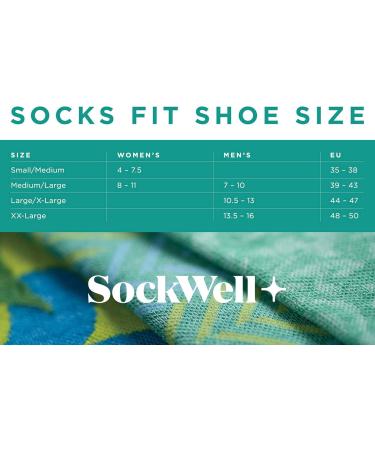 Sockwell Women's Circulator Compression Socks (2 Pack) - ML Black | Elevate Comfort & Style | International Shipping Available - Buy Online on GoSupps.com