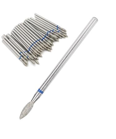Nail Grinding Head Convenient Antioxidation Nail Grinding Bits Practical for Professional Use for Manicure for General Purpose for Nail Polish Removal(M-2.7mm)