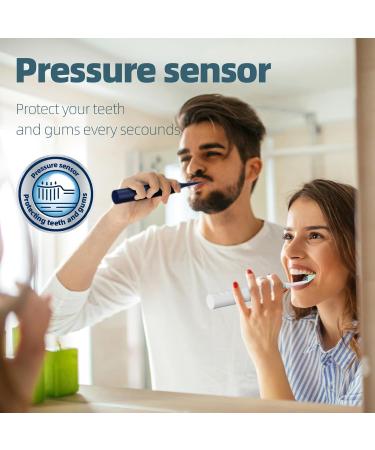 Buy Sonic Electric Toothbrush for Adults | 330 Days on One Charge 5 Modes Smart Features & IPX7 Waterproof - Buy Online on GoSupps.com