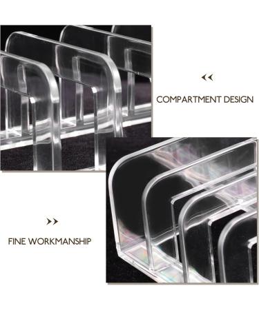FOMIYES 5pcs Eye Shadow Storage Box Clear Makeup Case Cosmetic Organizer Vanity Holder Acrylic Shell - Buy Online on GoSupps.com