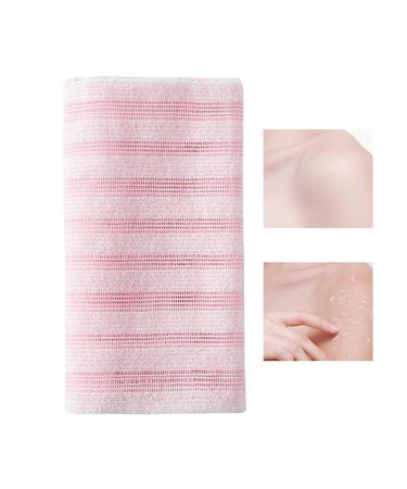 Chiffon de gommage pour le corps | Long tapis de bain double face Chiffon de lavage japonais | Pour le nettoyage le massage le gommage de toutes les peau hommes femmes personnes g es adultes