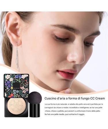 Mushroom Head Foundation - Air Cushion Corrector | Long-lasting BB cream foundation moisture-controlling oil-based makeup cosmetics cushion base cream - Buy Online on GoSupps.com