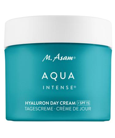 M. Asam M. Asam Aqua Intense Hyaluron Day Cream SPF 15 Fragrance-free moisturizing cream with patented hyaluronic acid complex 120-hour hydration for sensitive skin