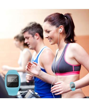 BATAUU Fitness Tracker 3D Digital Watch Pedometer | Step Counter, Distance Tracker, Calorie Counter | Walking & Running | Easy-to-Use | Blue - Buy Online on GoSupps.com