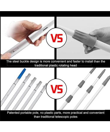 photovoltaic cleaner window cleaning pole Photovoltaic Panel Cleaning 3-12M Water Fed Telescopic Brush Window Clean Extendable Cleaner Conservatory Roof Cleaning Tools 50CM Brush Head 7m 5m pole - Buy Online on GoSupps.com