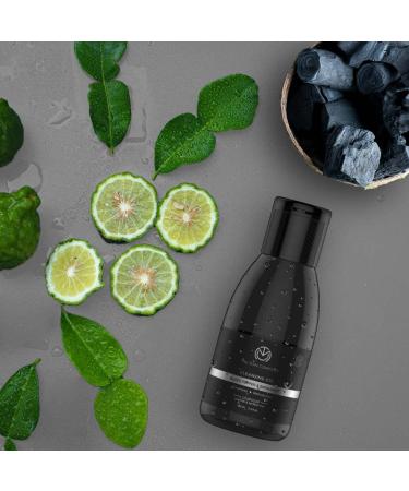 The Man Company Charcoal Cleanser for Oily Skin | Gel Cleanser with Black Pepper & Bergamot | Best Blackhead & Oily Skin Facial Cleanser (3.3 oz) - Shop Internationally - Buy Online on GoSupps.com