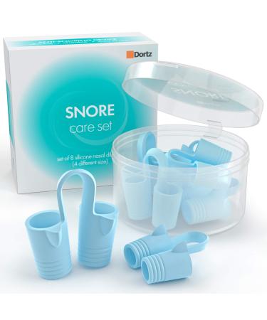 Set of Nose Vents - Effective Snoring Solution - Nasal Dilators Anti Snoring Devices - Snore Stopper - Sleep Improvement - Relieve Nasal Congestion Due to Deviated Septum