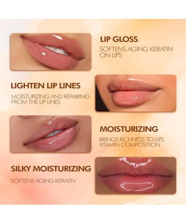 Bee Lip Balm Honey Pot Propolis Moisturizing Sleeping Lip Mask Overnight with Stick Long-lasting Hydrating Lip Exfoliator Lip Care Balm Gifts for Women (Strawberry) - Buy Online on GoSupps.com