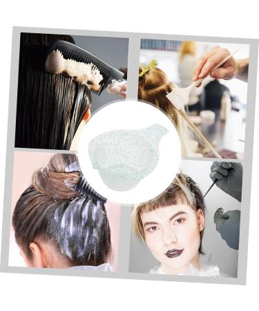 PACKOVE Bol de pour Cheveux Transparent et Mat Outil de Salon de Coiffure Accessoire Indispensable pour Coloration Diy - Buy Online on GoSupps.com
