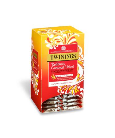 Twinings Twinings Redbush Pack of 4 boxes of 15 caramel velvet pyramid tea bags