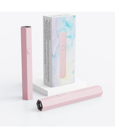 Mini UV Light for Gel Nails Small Nail Cure Light Flash Cure Lamp for Gel Nails LED Nail Lamp for Gel Polish Manicure USB Nail Dryer for Fast Curing at Salon Home DIY (Pink)