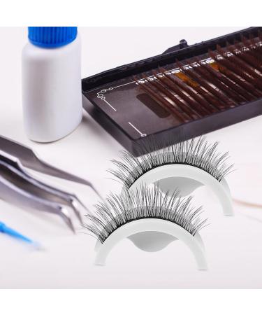 FOMIYES 1 Pair False Eyelash Fake Eyelash Eye Lash Extention Makeup Cleansing Water Lash Adhesive Strips Lash Decor Eye Lashes Party Eyes Decors Glue Decorate Extend Chemical Fiber - Buy Online on GoSupps.com