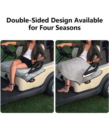 Premium Golf Cart Seat Covers - Heavy Duty EZGO & Club Car Accessories - Buy Online on GoSupps.com