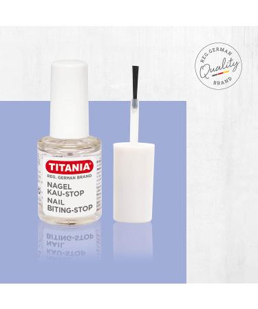 Buy Titania Nail Chewing Stop (10ml) | Anti-Nail Chewing Polish for Protection - Buy Online on GoSupps.com