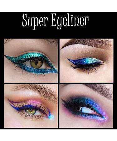 Rechoo Chameleon Liquid Eyeliner - Metallic Multi-Reflective Finish in 6 Colors - Buy Online on GoSupps.com