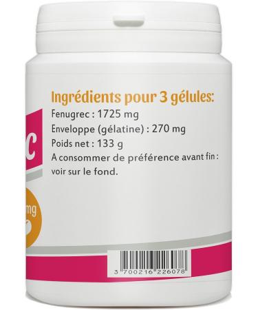 Fenugreek 200 capsules 575 mg - Buy Online on GoSupps.com