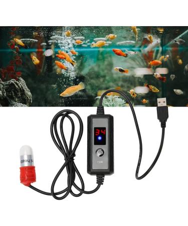 Fish Tank Heater 15W Betta Heater Small Aquarium Heater with Digital LED Display for Freshwater Saltwater Fish Tank Turtle Tank Grass Tank - Buy Online on GoSupps.com