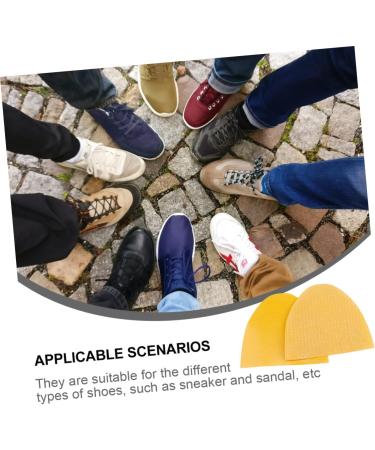 Mobestech 3 Pairs Anti-Wear Stickers & Insoles for Women - No Slip Heel Pads & Forefoot Cushioning - High Heel Sole Repair & Replacement Stickers - Buy Online on GoSupps.com