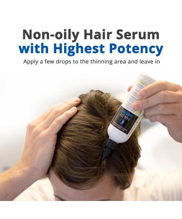 HAIRMETTO Saw Palmetto Hair Serum | Promotes Hair Regrowth, Soothes Scalp | Non-Oily, Peppermint Scent -118 mL - Buy Online on GoSupps.com