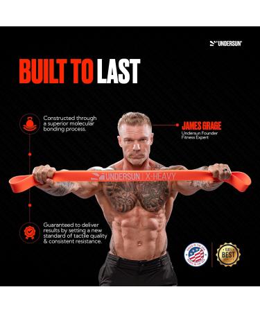 Undersun Resistance Bands - Heavy Duty Strength Training & Pull Up Assistance | Set of 5 for Gym Home & Outdoor Workouts - Shop Now - Buy Online on GoSupps.com