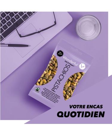 Wonderful Pistachios - Pistaches d cortiqu es poivre et sel 10 x 60gr - Buy Online on GoSupps.com